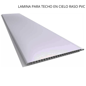 Lamina de cielo raso