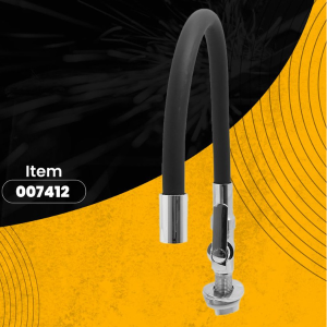 Llave lavaplatos movil encauchada