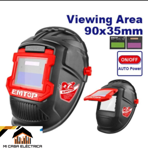 Careta emtop para soldar inteligente