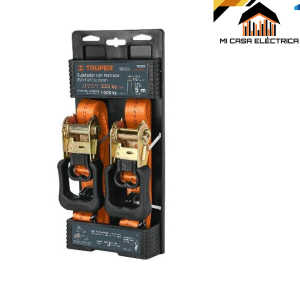 Juego de 2 sujetadores con matraca